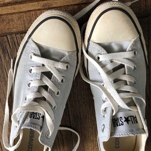 Converse light gray sneakers